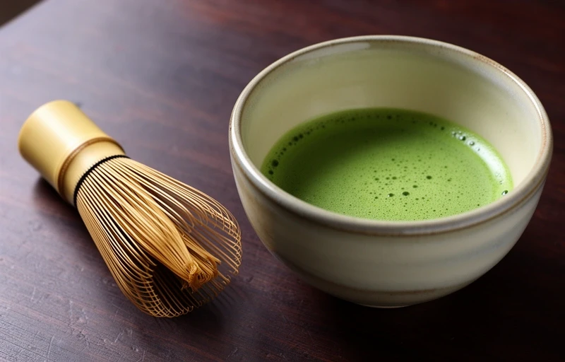 竹穂立て有機抹茶キット